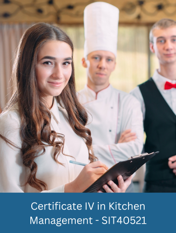 Certificate IV in Kitchen Management